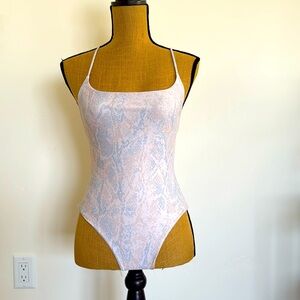 The girl & the water one piece swimsuit